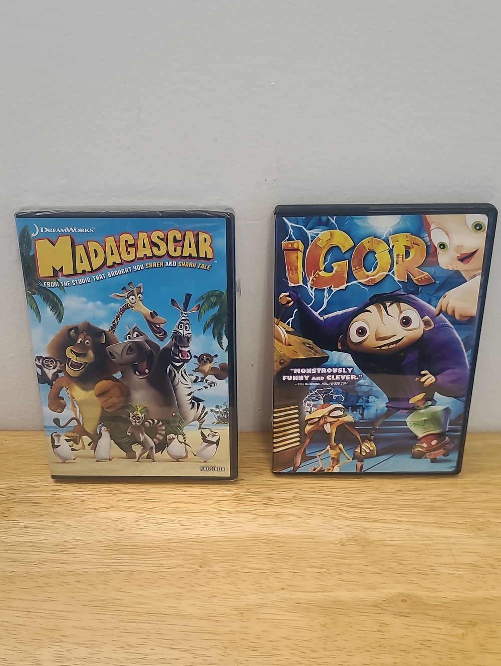 Animated DVD Movie Bundle